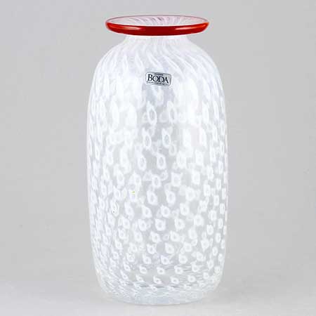 Bertil Vallien Kosta Boda Stratos Vase, height 16 cm