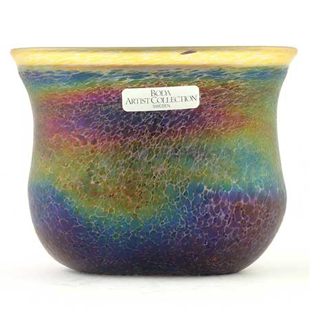 Bertil Vallien Volcano Skål (modell 58136), diameter 12 cm