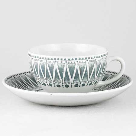 Bibi Breger Gustavsberg Cups Morning grå (teacup)