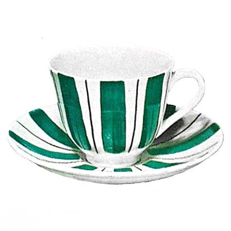 Bibi Breger Gustavsberg Cups Strada grön (coffee cup)