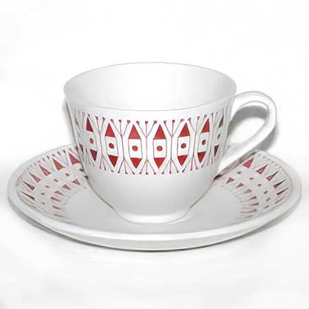 Bibi Breger Gustavsberg Cups Prick röd (coffee cup)