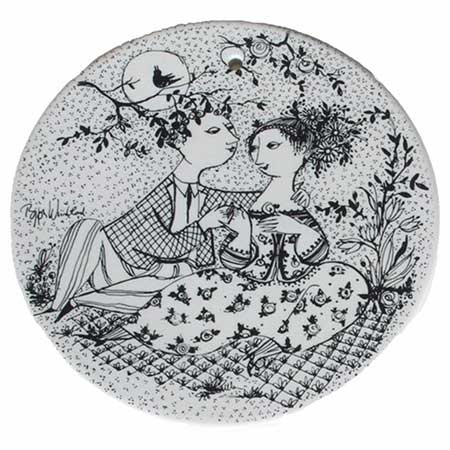 Björn Wiinblad Nymölle Month Wall Plaques Harmoni (May)