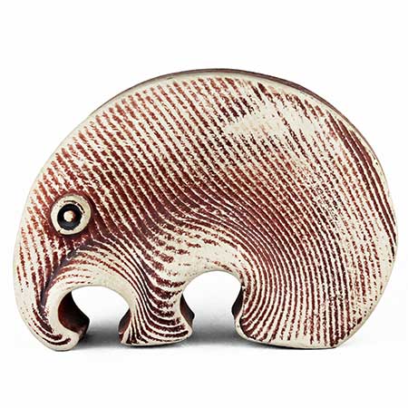 Boris Stojkov Gustavsberg Animal Model 2, anteater, length 12 cm