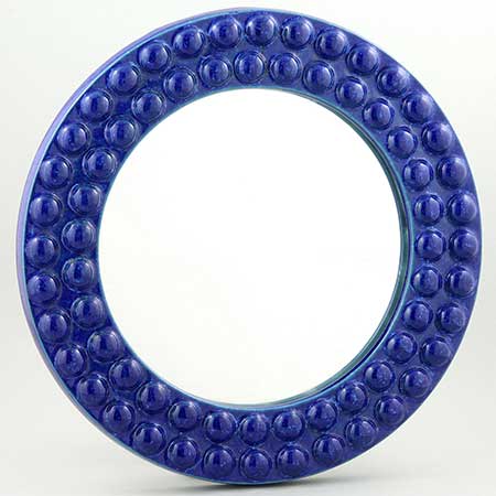 Britt-Louise Sundell Gustavsberg Kuli Mirror, diameter 30 cm