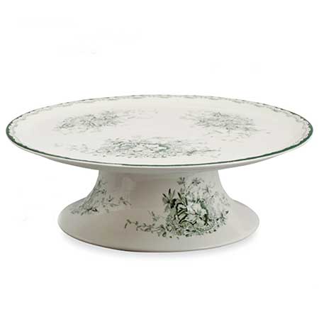 Carl-Harry Stålhane Rörstrand Gröna Anna Cake plate, diameter 30 cm
