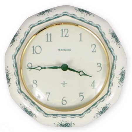 Carl-Harry Stålhane Rörstrand Gröna Anna Klock, diameter 24 cm