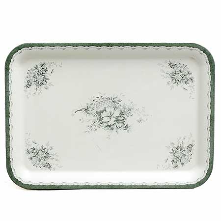 Carl-Harry Stålhane Rörstrand Gröna Anna Sheet metal dish, length 50 cm