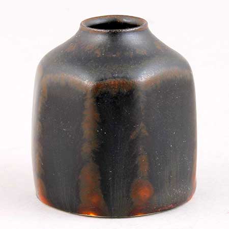 Carl-Harry Stålhane Rörstrand Miniatures Vase, model 10, diameter 4,5 cm