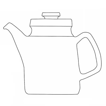Carl-Harry Stålhane Rörstrand Vieta Coffee pot, volume 1,3 l
