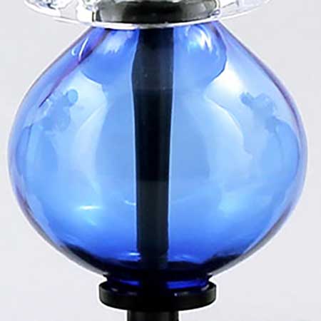 Erik Höglund Boda Smide Metal Artworks Blue color