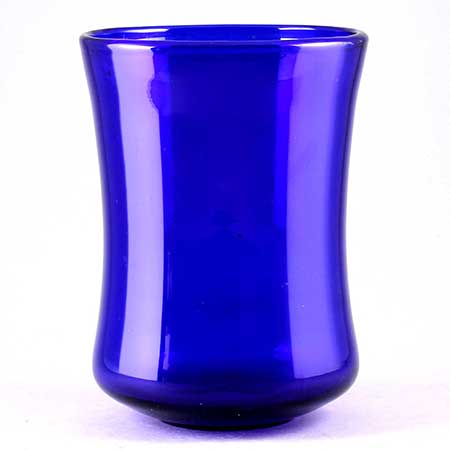 Erik Höglund Glass from Chribska, Novy Bor, and Rovne Vase, height 17 cm