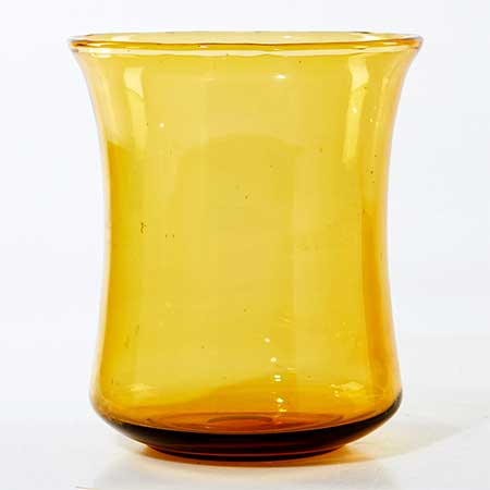 Erik Höglund Glass from Chribska, Novy Bor, and Rovne Vase, height 24 cm