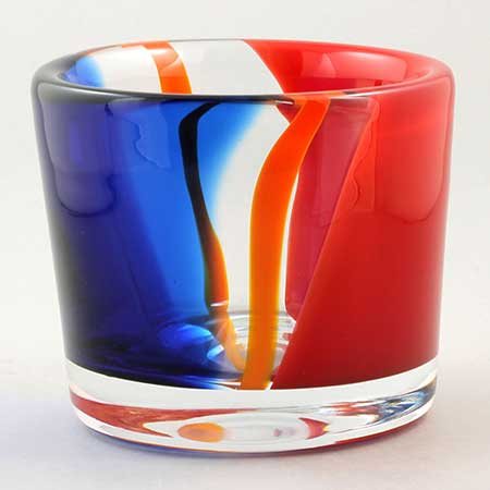 Erik Höglund Studioglas Strömbergshyttan Glass Bowl, limited edition of 200, diameter 15 cm