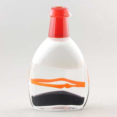 Erik Höglund Studioglas Strömbergshyttan Glass Vase, limited edition of 25, height 21 cm