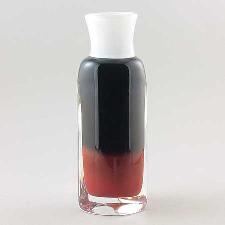 Erik Höglund Studioglas Strömbergshyttan Glass Vase, limited edition of 25, height 21 cm