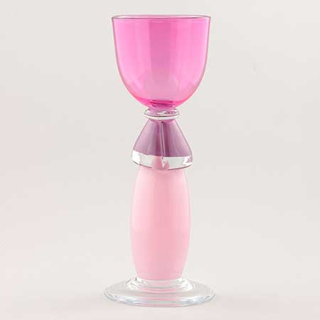 Erik Höglund Studioglas Strömbergshyttan Vase, height 27 cm / 10.6 in
