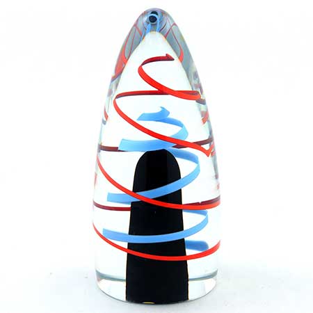 Erik Höglund Studioglas Strömbergshyttan Sculpture, limited edition of 400, height 17 cm