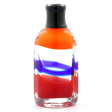 Erik Höglund Studioglas Strömbergshyttan Glass Vase, limited edition of 50, height 17 cm