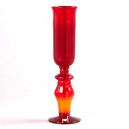 Erik Höglund Vrigstad Glass Goblet, height 33 cm