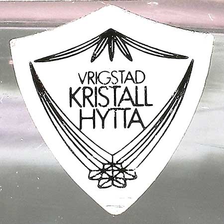Erik Höglund Vrigstad Glass sticker