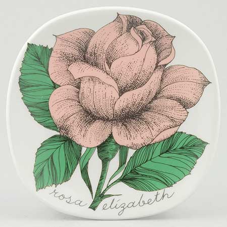 Esteri Tomula Arabia Botanica Rosa Elisabeth (Pink rose), 1987