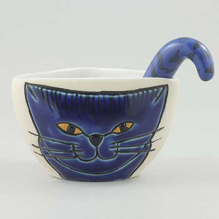 Fifalla Luna Langelund Gabriel Triangular bowl with spoon, width 10 cm