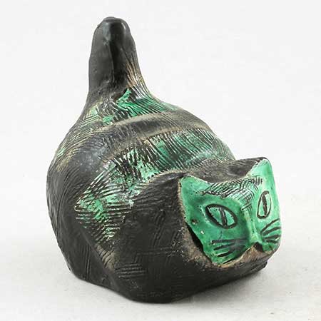 Göran Andersson Upsala–Ekeby Animals Cat, 1962, model number 9000, height 9 cm