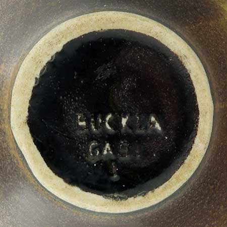 Gabi Citron-Tengborg Gustavsberg Buckla Lower side of a Buckla object