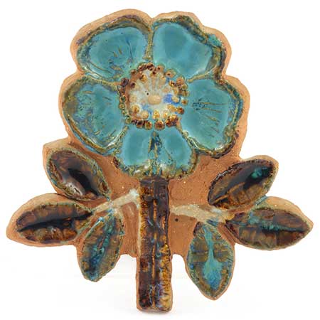 Gabi Citron-Tengborg Lund Studio Wall Plaques Flower, height 16 cm