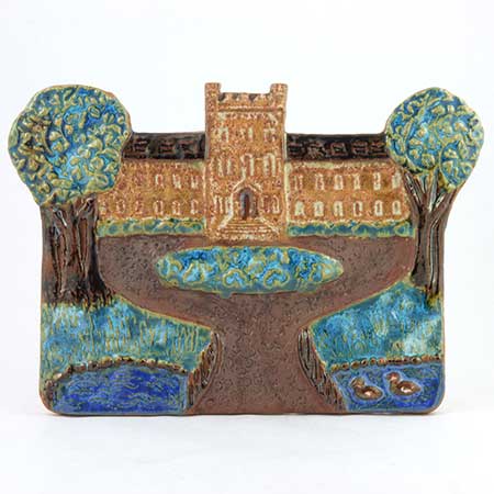 Gabi Citron-Tengborg Lund Studio Wall Plaques House, widht 32 cm