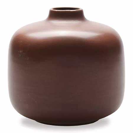 Gertrud Lönegren Rörstrand Domus Vase, model number L234, height 16 cm