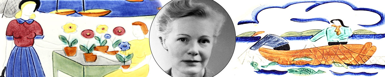 Gertrud Lönegren Rörstrand Bohus
