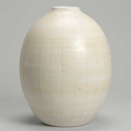 Gertrud Lönegren Rörstrand Miranda Vase, model number L41, height 41
