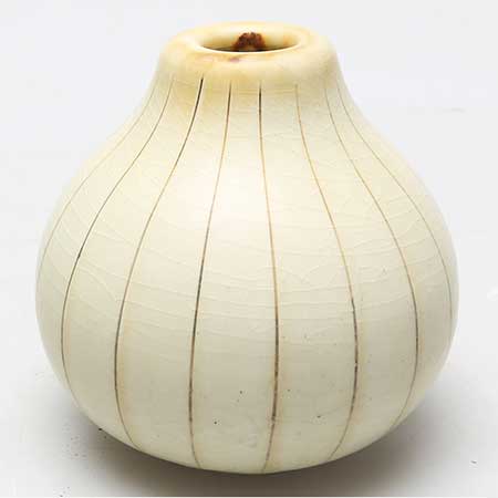 Gertrud Lönegren Rörstrand Miranda Vase, model number L47, height 10 cm