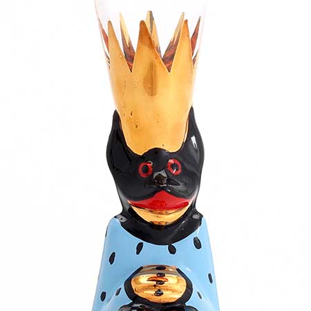 Gunnar Cyrén Orrefors Devil Glasses Nobel Service The devils face