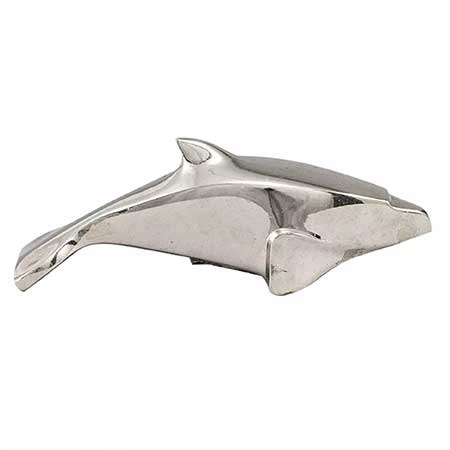 Gunnar Cyrén Dansk Designs Silver Zoo Dolphin, length 8,5 cm