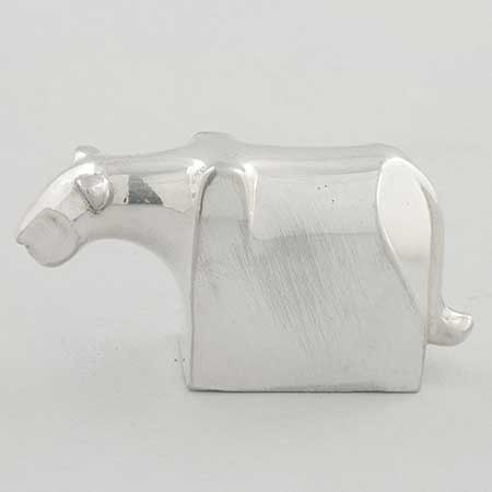 Gunnar Cyrén Dansk Designs Silver Zoo Panther, height 4,5 cm