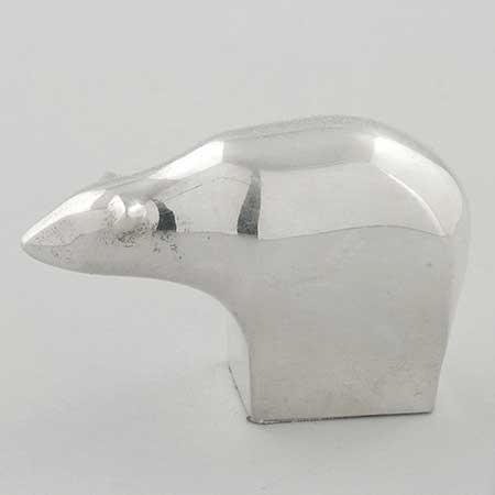 Gunnar Cyrén Dansk Designs Silver Zoo Dromedary, height 6 cm