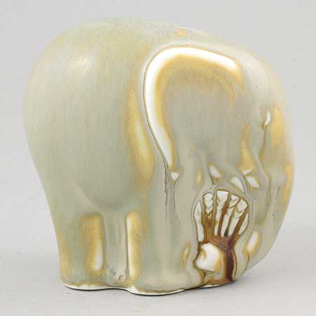 Gunnar Nylund djur Elephant, height 9 cm
