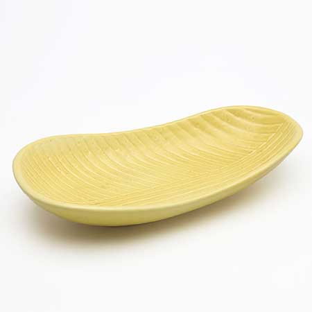 Gunnar Nylund Rörstrand Gula Serien Bowl, length 33 cm