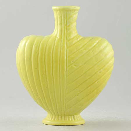 Gunnar Nylund Rörstrand Gula Serien Vase, 19 cm