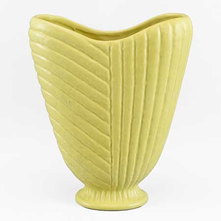 Gunnar Nylund Rörstrand Gula Serien Vase, 17 cm