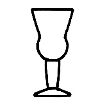 Gunnel Sahlin Kosta Boda Amazon Glass, yellow, model number 99537, height 10 cm