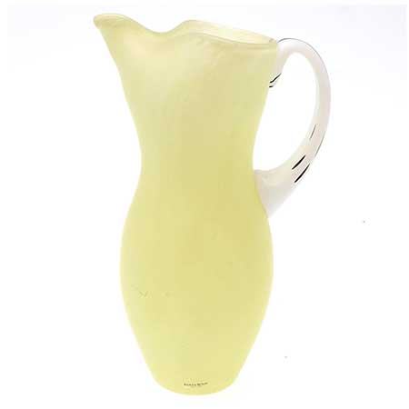 Gunnel Sahlin Kosta Boda Amazon Pitcher, beige, model number 89821, height 30 cm