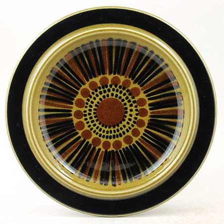 Gunvor Olin-Grönqvist Arabia Kosmos Plate, diameter 16, 20, and 26 cm