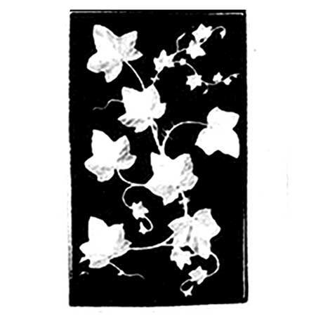 Heinz Erret Gustavsberg Province Flower Wall Plaques Murgröna (Ivy), province flower of Gotland
