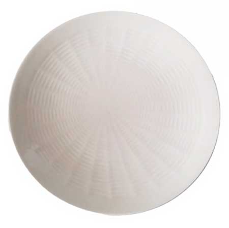Hertha Bengtson Rörstrand India White plate, diameter 19 cm