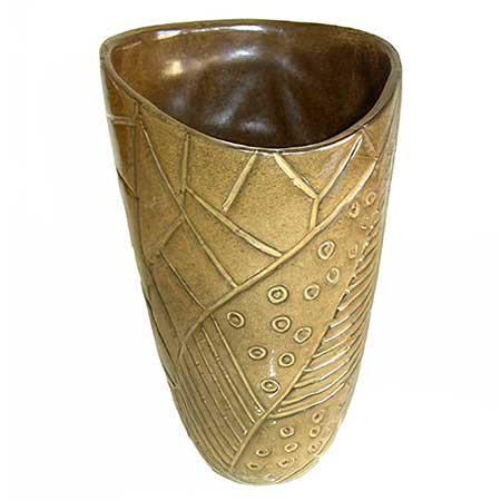 Hjördis Oldfors Upsala-Ekeby Ibiza Vase (model 5180), height 16 cm