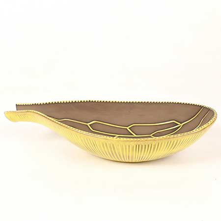 Hjördis Oldfors Upsala-Ekeby Lian Bowl (model 5170), length 13 cm