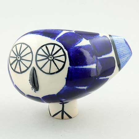 Inger Persson Rörstrand animals Bird, length 15 cm